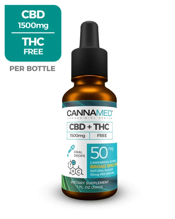 CannaMED |Broad Spectrum 1500mg THC Free