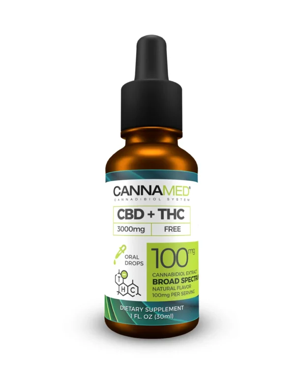 CannaMED | Broad Spectrum 3000mg THC Free