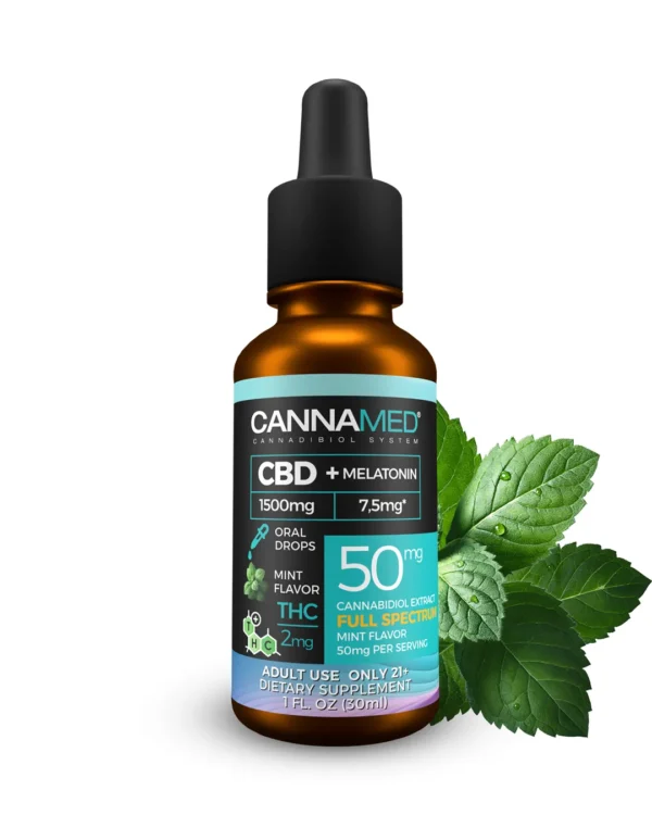 CannaMED | Full Spectrum 1500mg THC 2mg Melatonin