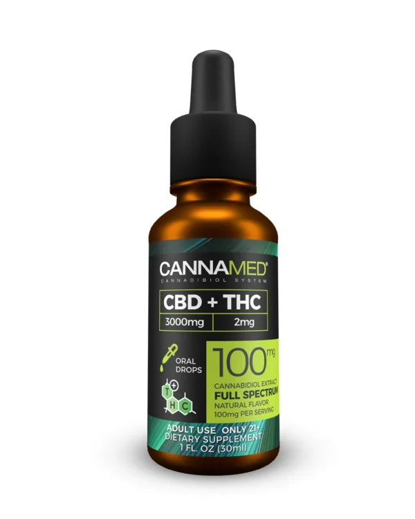 usCannaMed | Full Spectrum 3000mg THC 2mg