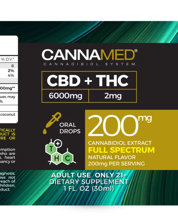 usCannaMed | Full Spectrum 6000mg THC 2mg